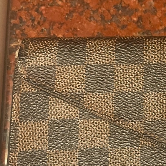 LOUIS VUITTON DAMIER EBENE TRIFOLD WALLET - Picture 6 of 16
